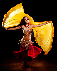 Image showing Belly dancer