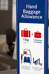 Image showing Baggage allowance.