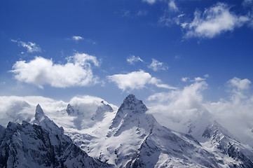 Image showing High mountains