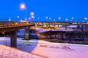 Image showing Winter Intersection