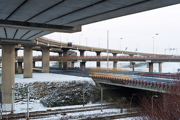 Image showing Winter junction