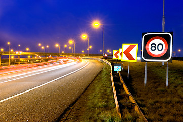 Image showing Highway Signs