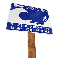 Image showing Tsunami Hazard