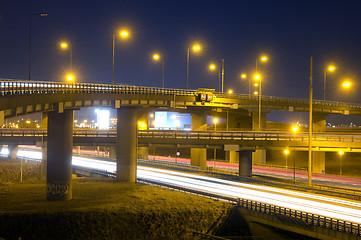 Image showing Motorway Overpass