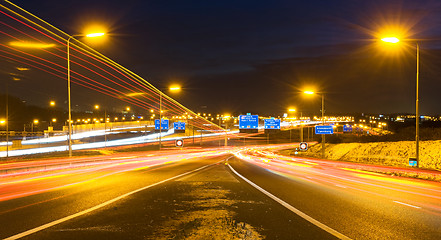 Image showing Motorway intersection