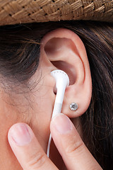 Image showing Stereo Earbud Headphones