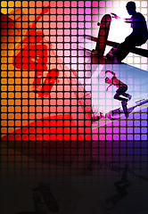 Image showing Skater Montage