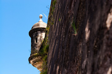 Image showing El Morro Fort Watch Tower