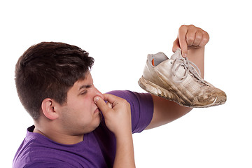 Image showing Smelly Athletic Shoe