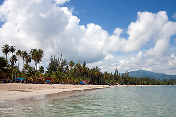 Image showing Luquillo Beach Puerto Rico