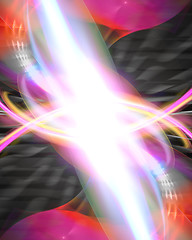 Image showing Glowing Flare Layout