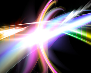 Image showing Glowing Flare Layout