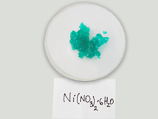 Image showing Nickel nitrate