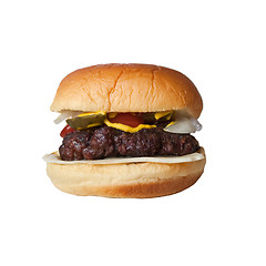 Image showing Homemade Burger