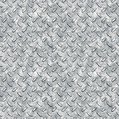 Image showing Seamless Diamond Plate Texture