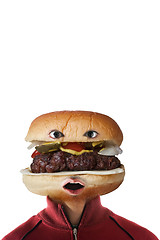 Image showing Hamburger Man