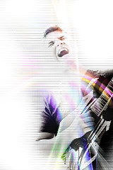 Image showing Funky Guitar Singer