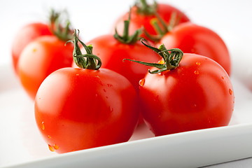 Image showing Fresh red tomatoes