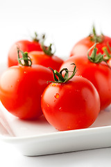 Image showing Fresh red tomatoes