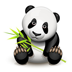 Image showing Little panda