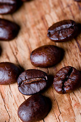 Image showing fried coffee beans 