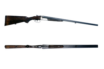 Image showing Side by side shot gun