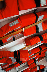 Image showing Life Jackets