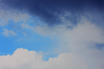 Image showing Background of blue sky.