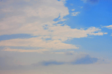 Image showing Background of blue sky.