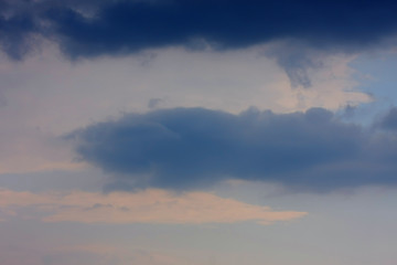 Image showing Background of sky with thunderclouds.