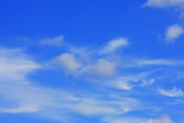 Image showing Background of blue sky.