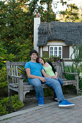 Image showing Young Couple Resting