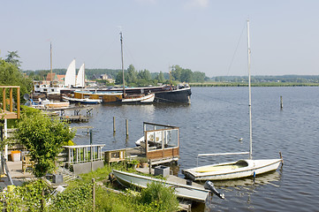 Image showing Rural Harbor Scene