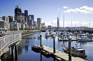 Image showing Seattle Harbor