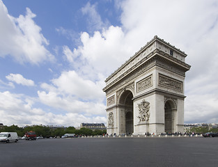 Image showing Arc de Triomphe