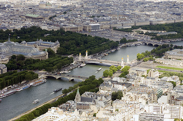 Image showing Place de la Concorde from above