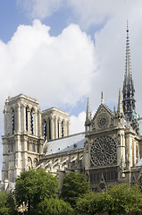 Image showing Notre Dame Detail