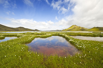 Image showing Landmannarlaugar