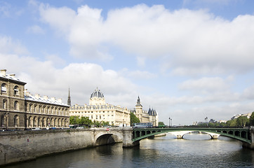 Image showing View over the Seine