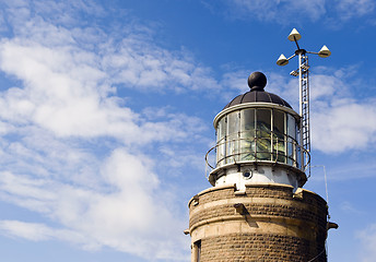 Image showing Lighthouse fresnel lamp