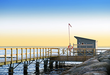 Image showing Lifeguard station