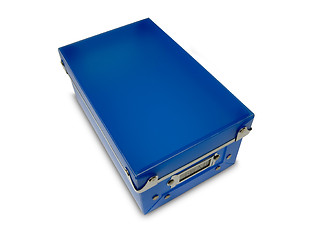 Image showing Blue Plastic Box