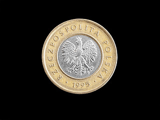 Image showing Zloty Polish coin