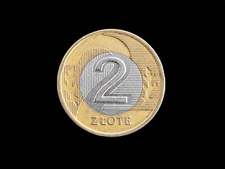 Image showing Zloty Polish coin