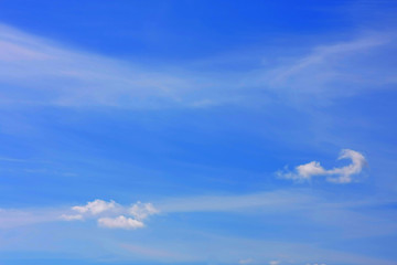 Image showing Background of blue sky.