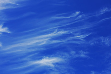 Image showing Background of blue sky.