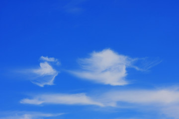 Image showing Background of blue sky.