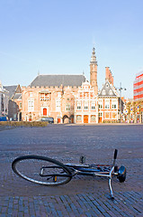 Image showing Empty town square