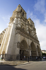 Image showing Notre Dame daytime