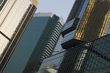 Image showing Hong Kong reflections